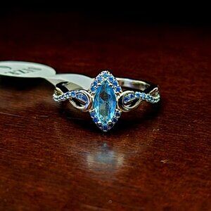 Fragrant Jewels Earthy Blue Ring